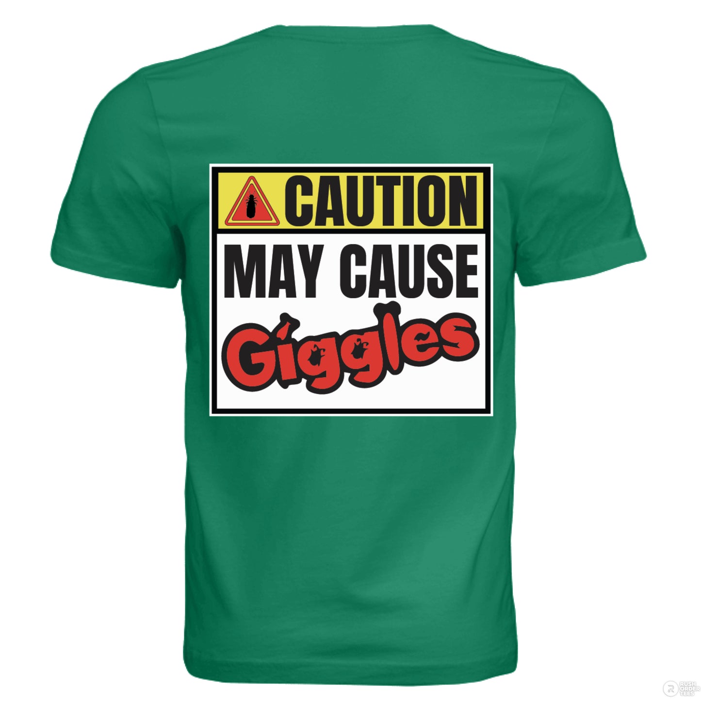 Solid Kelly Triblend - BACK